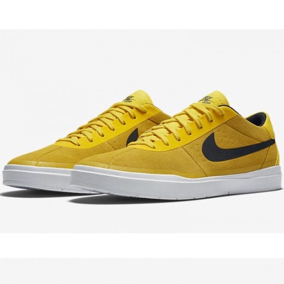 yellow suede nikes